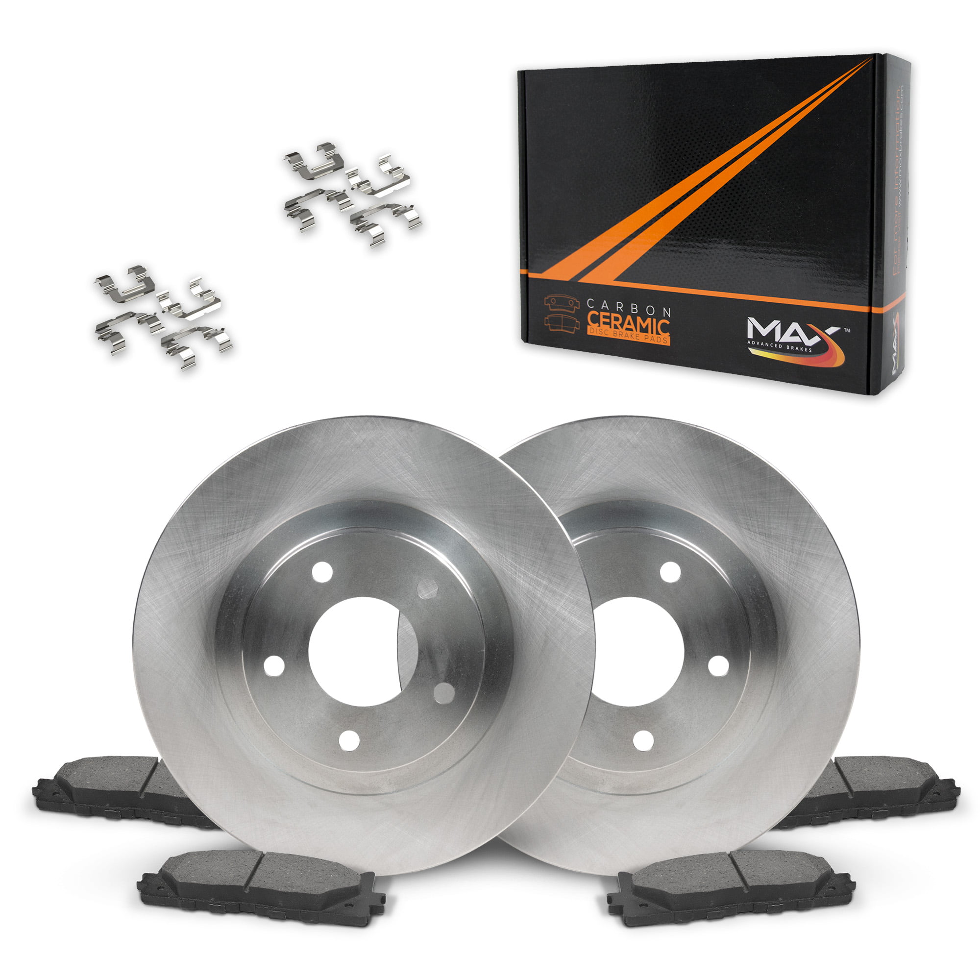 FRONT] Max Brakes PREMIUM OE Carbon Ceramic Pads KT053541 - Max